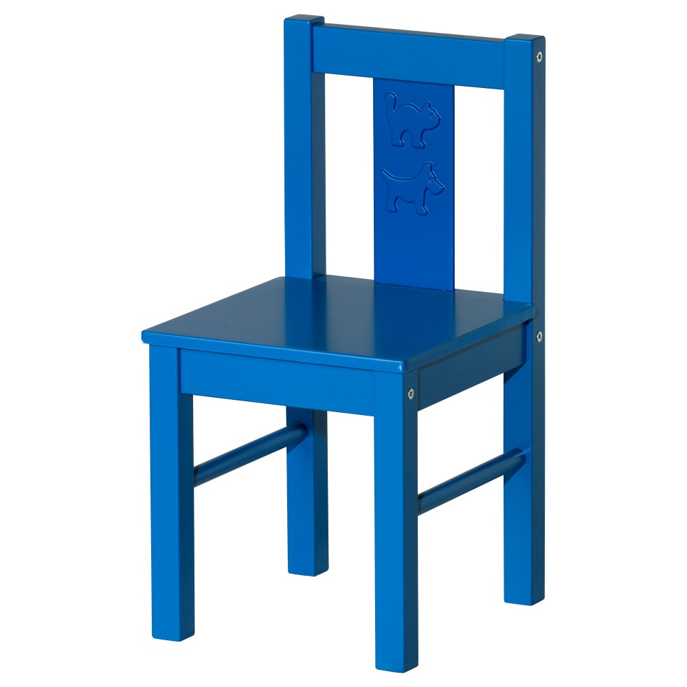 синий стульчик детский стульчик