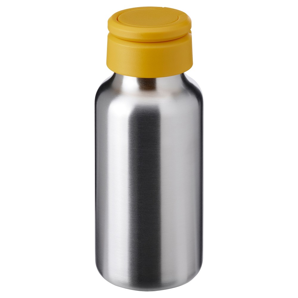 ЭНКЕЛЬСПОРИГ Бутылка для воды, нержавеющ сталь, желтый