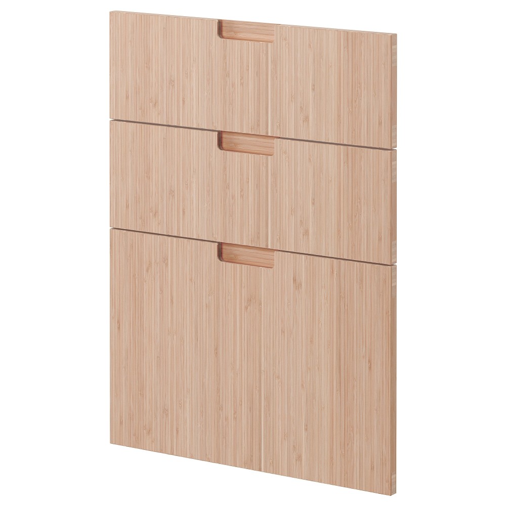 МЕТОД 3 фасада для посудомоечной машины, фрёйеред светлый бамбук