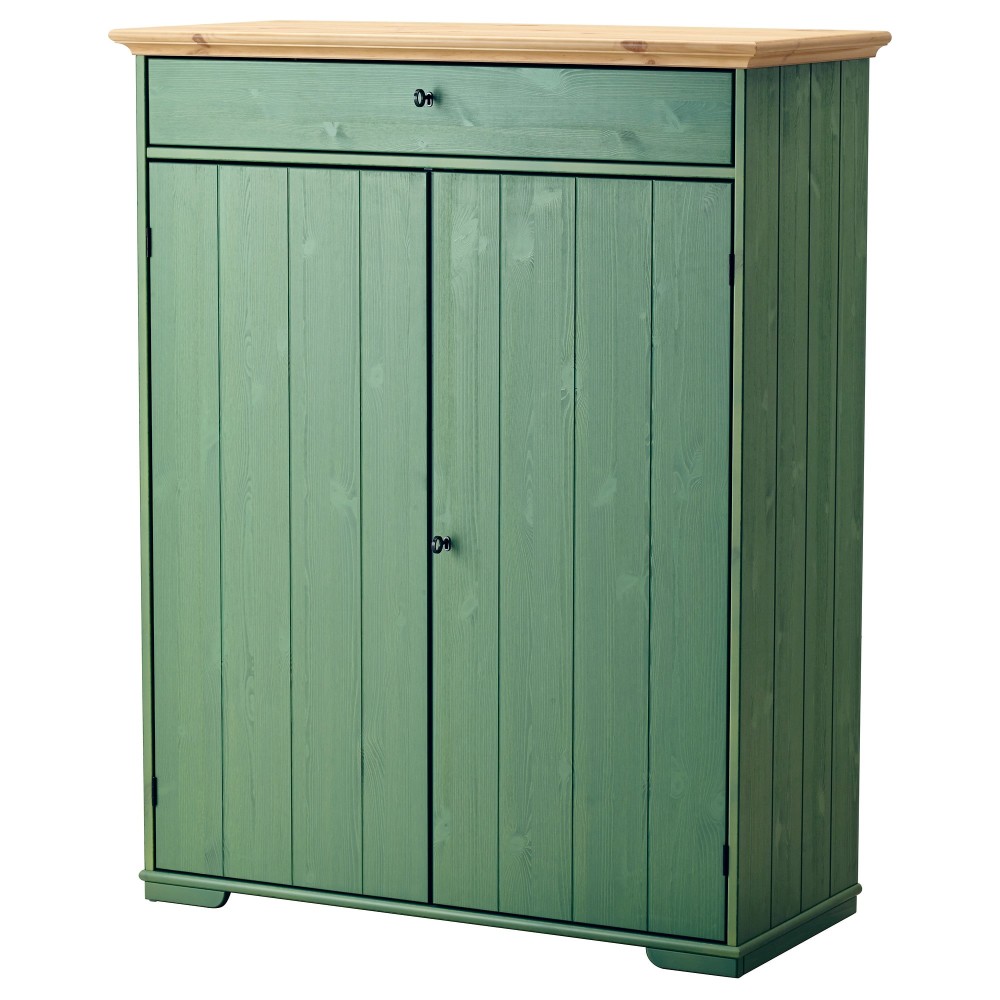 Шкаф для одежды зеленый