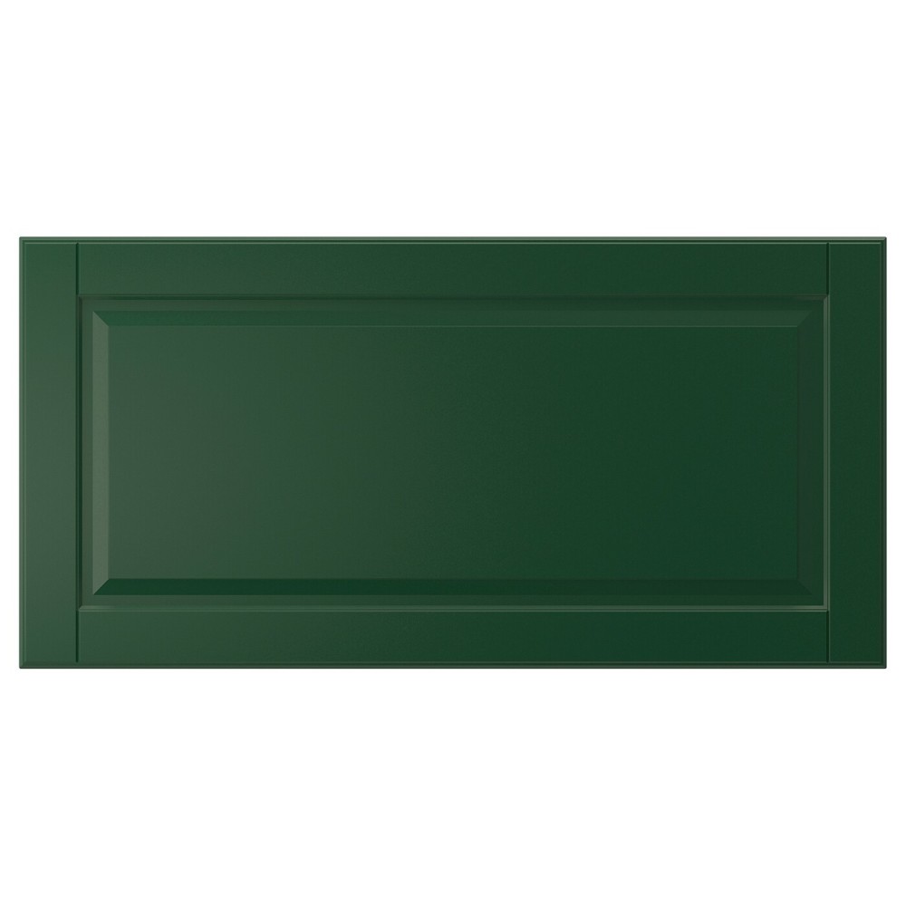 БУДБИН Фронтальная панель ящика, темно-зеленый