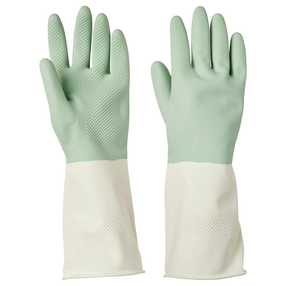 РИННИГ Хозяйственные перчатки, зеленый