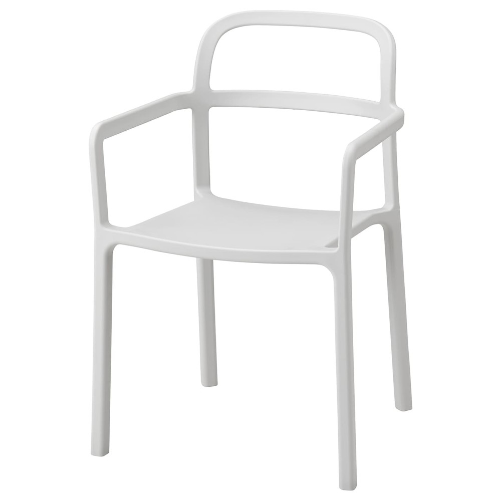 ЮППЕРЛИГ Легкое кресло для дома/сада, светло-серый