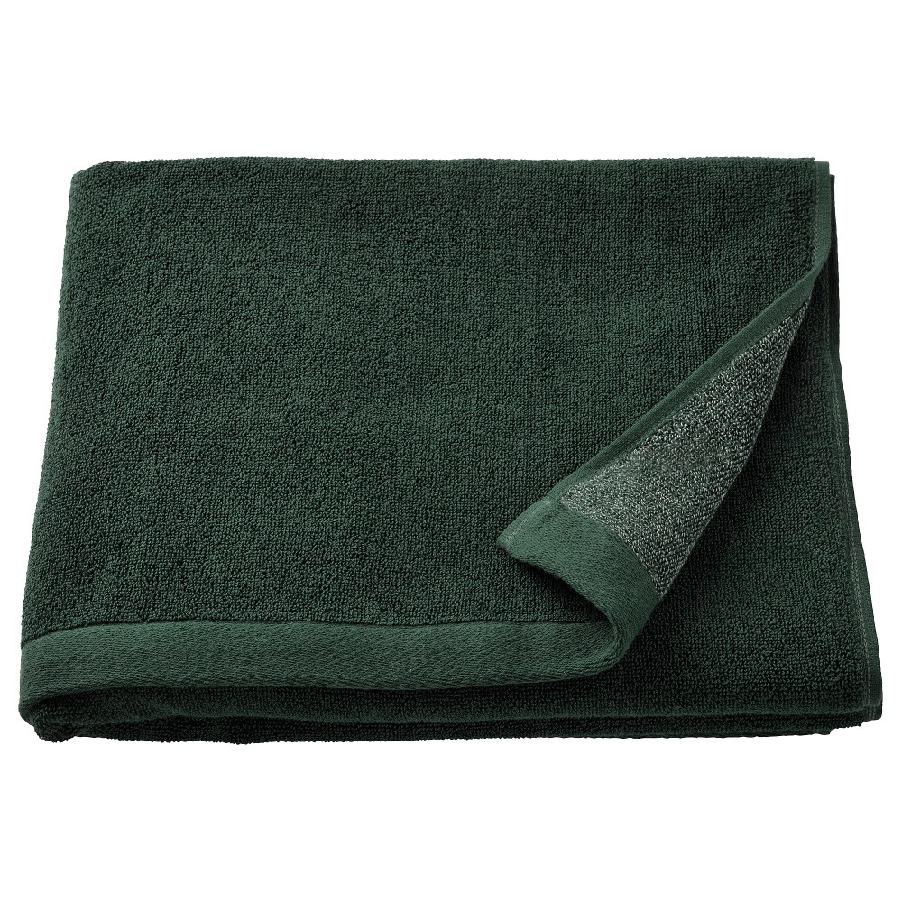 ХИМЛЕОН Банное полотенце, темно-зеленый, меланж