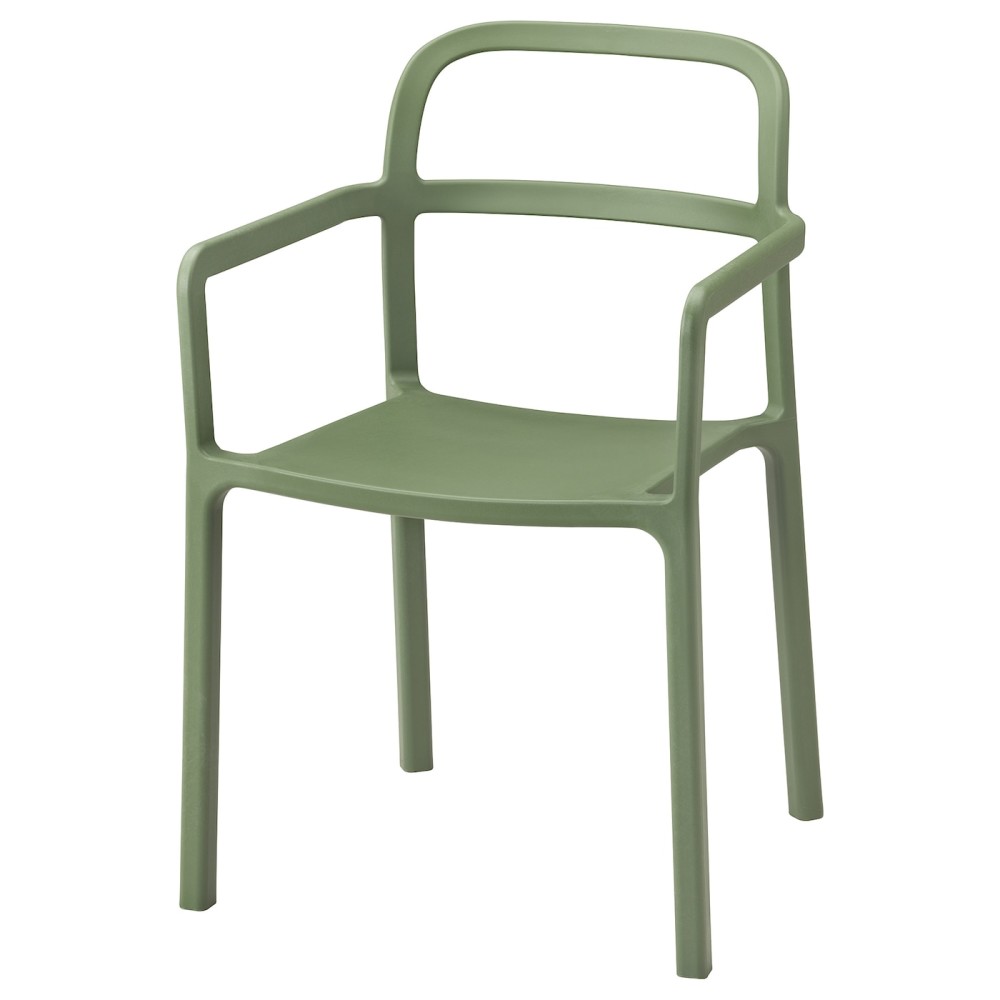 ЮППЕРЛИГ Легкое кресло для дома/сада, зеленый