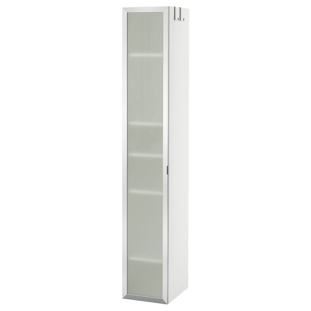 ЛИЛЛОНГЕН шкаф высокий 1-дверный, белый30x38x189 см