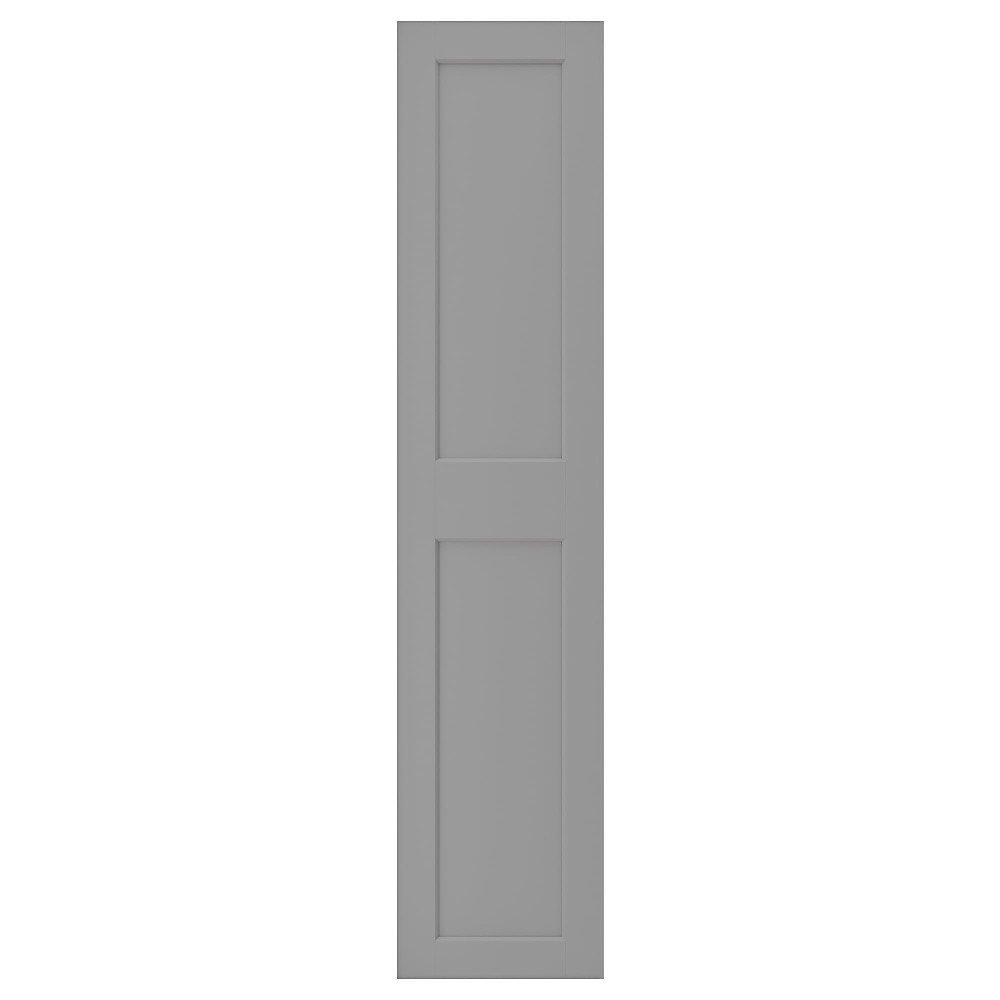 ГРИМО Дверца с петлями, серый
