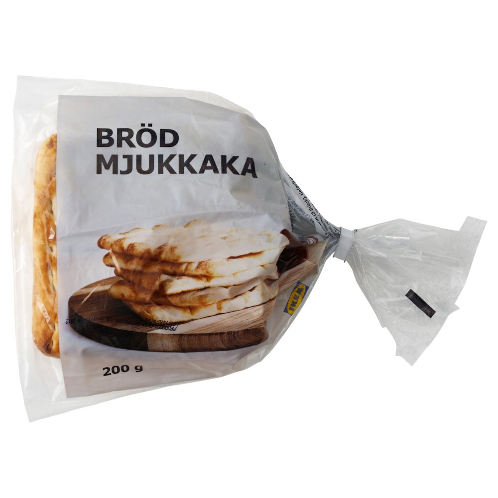 BRÖD MJUKKAKA Пшеничный хлеб, замороженный, 0.2кг