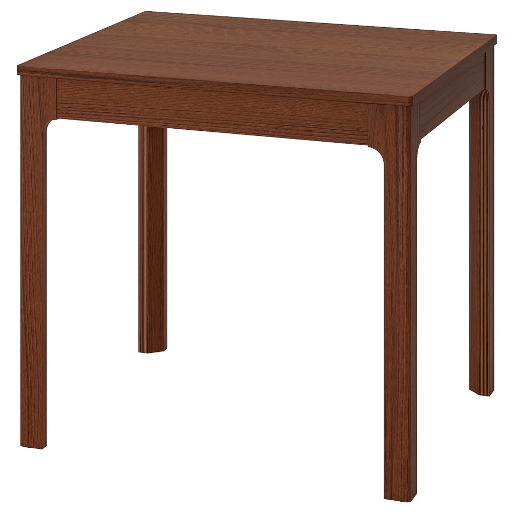 ЭКЕДАЛЕН Раздвижной стол, коричневый