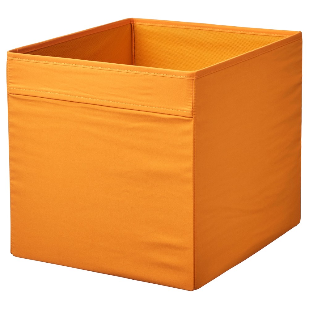 ДРЁНА Коробка, оранжевый