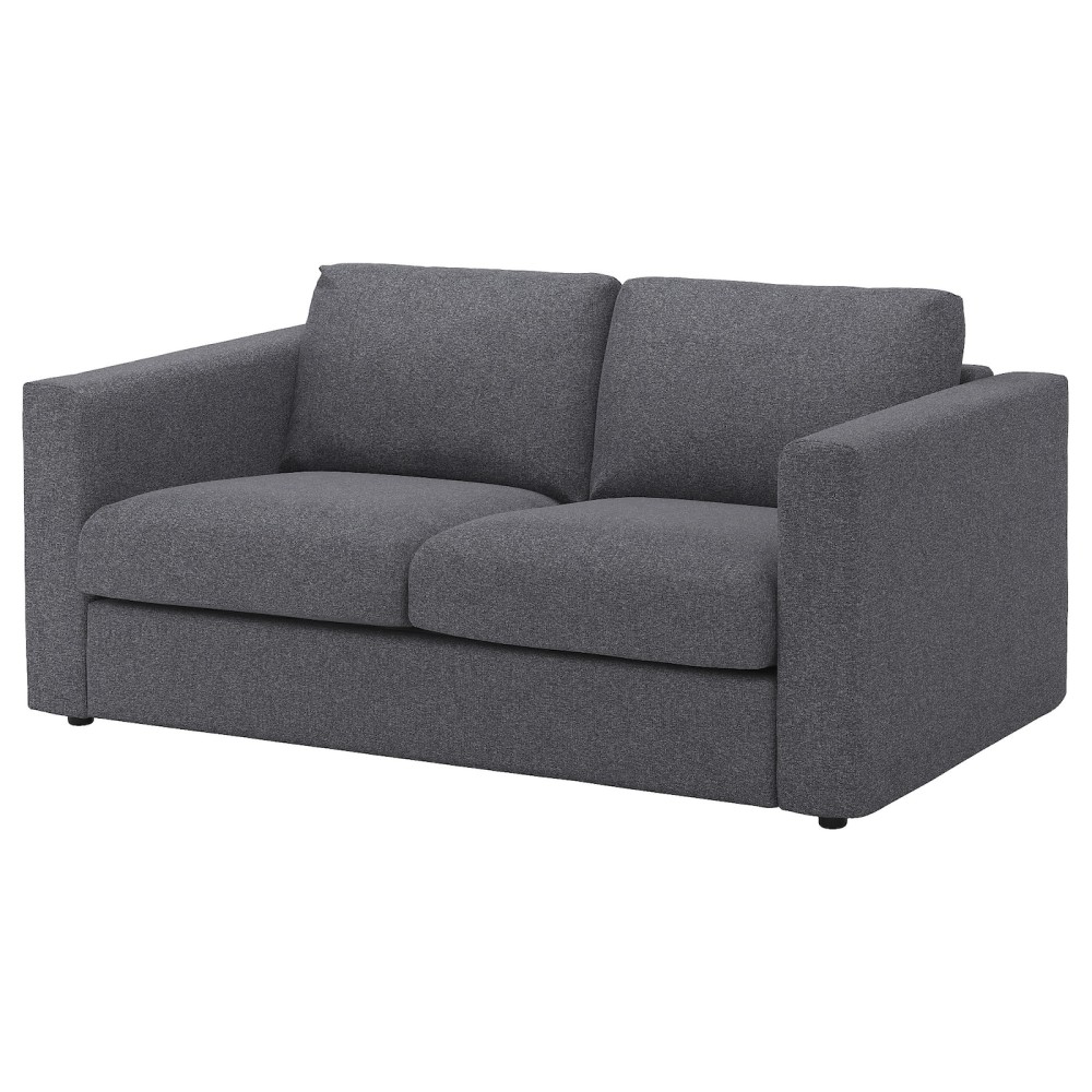 ВИМЛЕ 2-местный диван, Гуннаред классический серый