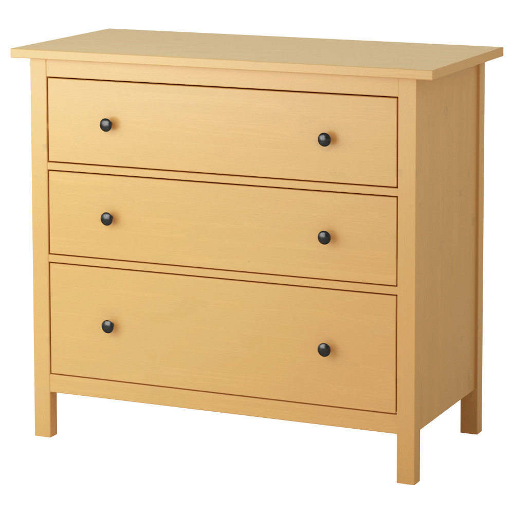 hemnes хемнэс комод с 3 ящиками