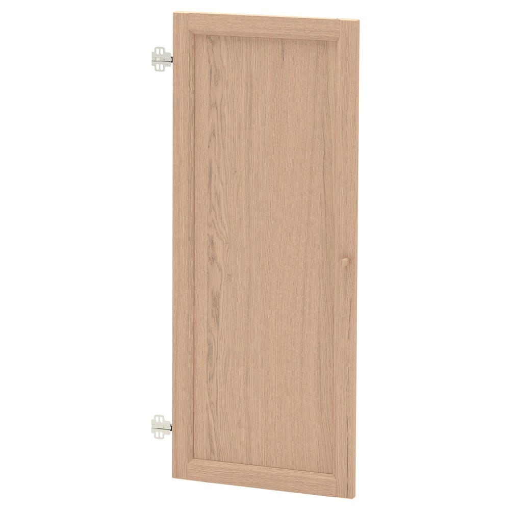 ОКСБЕРГ Дверь, дубовый шпон, беленый