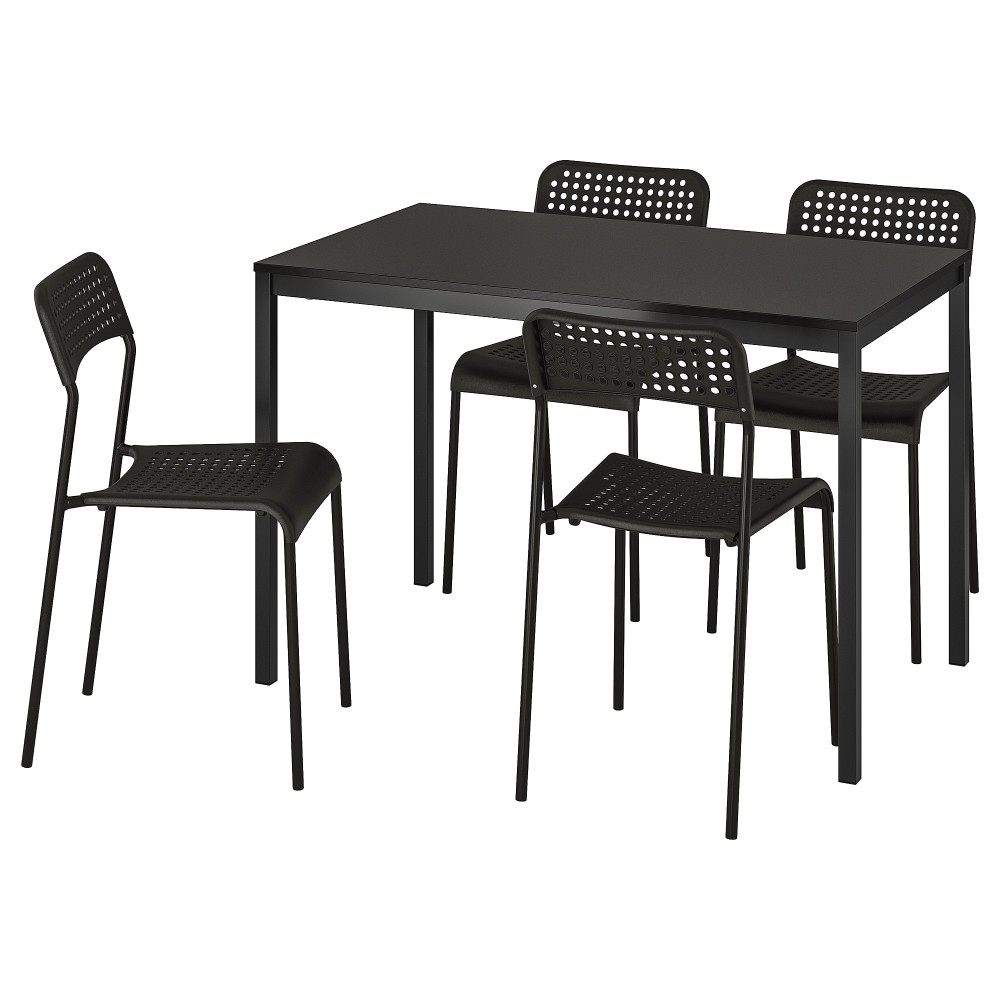 ТЭРЕНДО стол, черный, 110x67 см