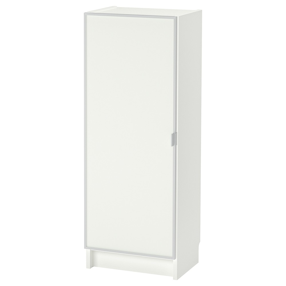 БИЛЛИ / МОРЛИДЕН Шкаф книжный со стеклянной дверью, белый, стекло