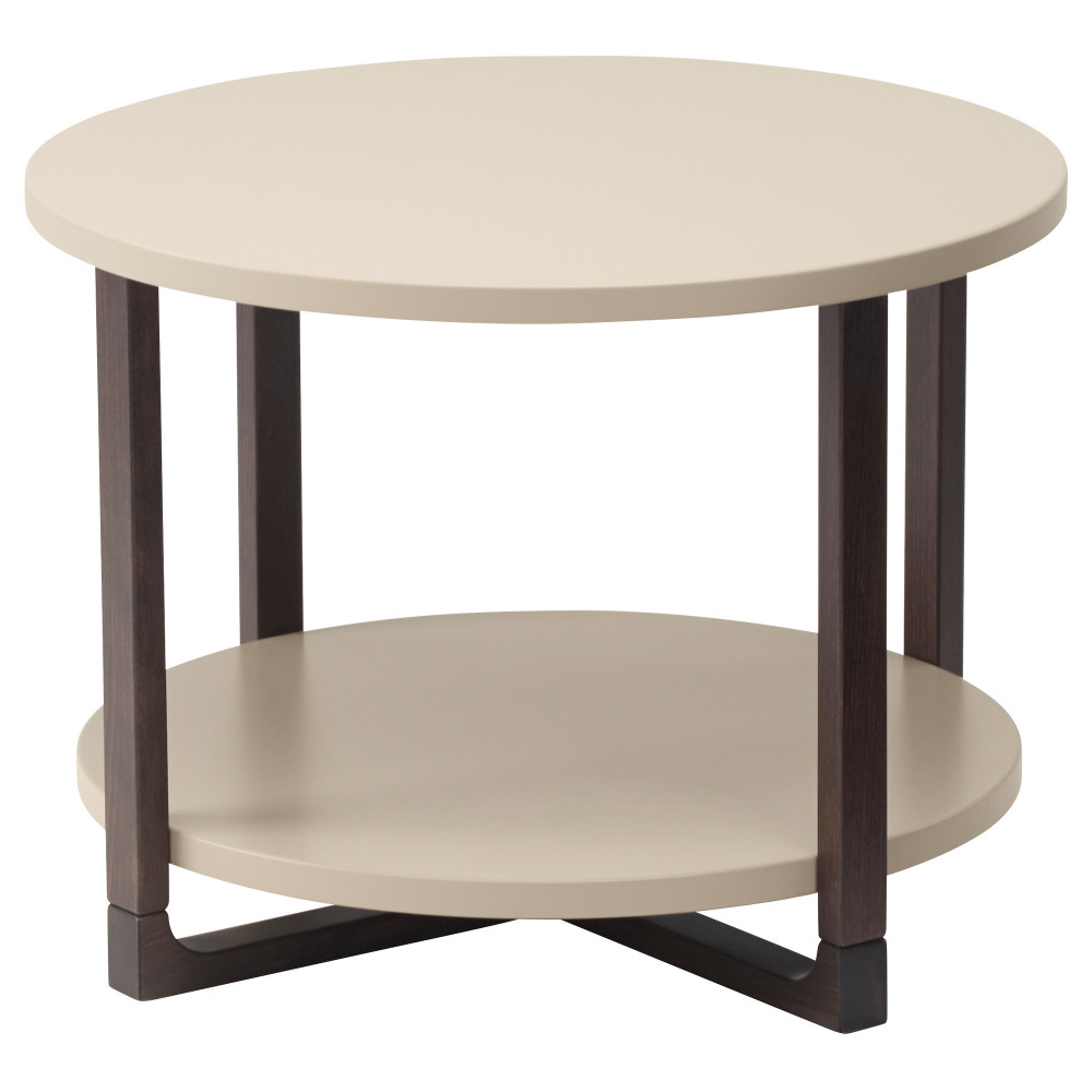 Придиванный столик РИССНА, бежевый (60 см)