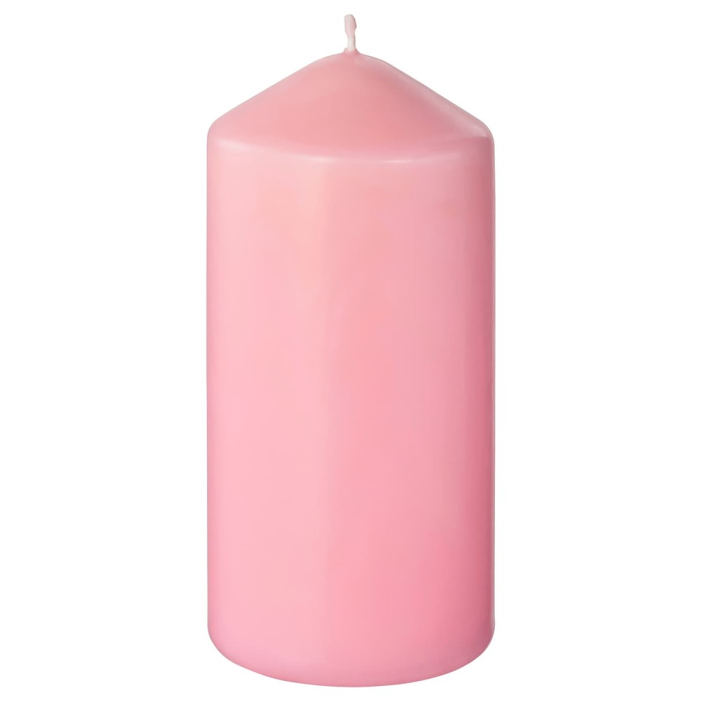 ДАГЛИГЕН Неароматич свеча формовая, светло-розовый