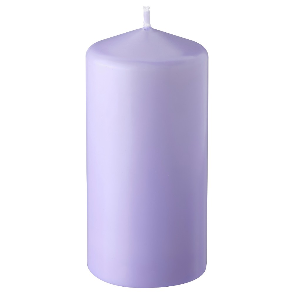 ДАГЛИГЕН Неароматич свеча формовая, светло-фиолетовый