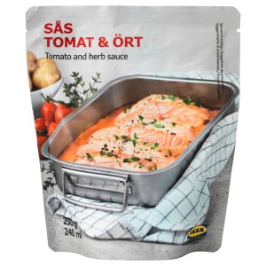SÅS TOMAT & ÖRT Соус с помидорами и травами, 0.25кг