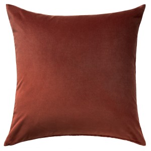 САНЕЛА Чехол на подушку, красный/коричневый