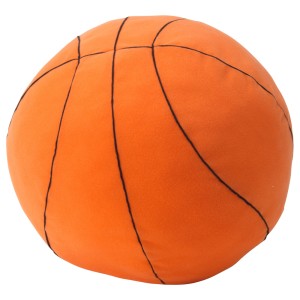 БОЛЛКЭР Мягкая игрушка, баскетбол, оранжевый