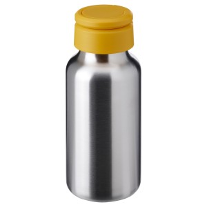 ЭНКЕЛЬСПОРИГ Бутылка для воды, нержавеющ сталь, желтый