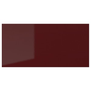 КАЛЛАРП Фронтальная панель ящика, глянцевый темный красно-коричневый