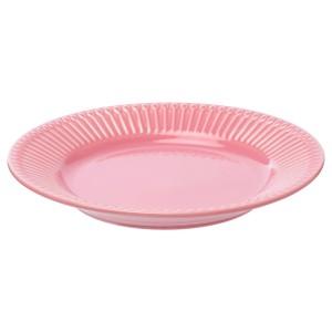СТРИММИГ Тарелка десертная, каменная керамика розовый