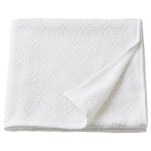 НЭРСЕН Банное полотенце, белый