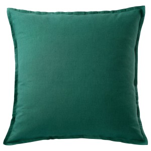 ВАРВЕРОНИКА Чехол на подушку, темно-зеленый