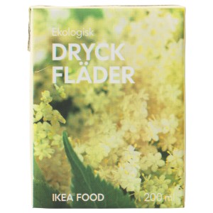 DRYCK FLÄDER Напиток из цветов бузины