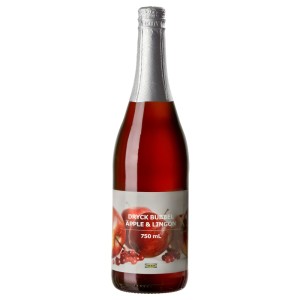 DRYCK BUBBEL ÄPPLE & LINGON Напиток яблочно-брусничный, 0.75л