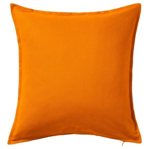 ГУРЛИ Чехол на подушку, оранжевый