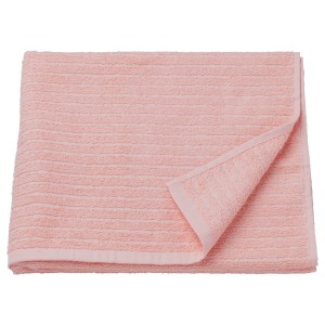 ВОГШЁН Банное полотенце, светло-розовый