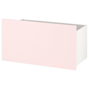 СМОСТАД Ящик, бледно-розовый