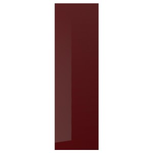 КАЛЛАРП Дверь, глянцевый темный красно-коричневый