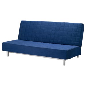 БЕДИНГЕ 3-местный диван-кровать, Шифтебу синий темно-синий
