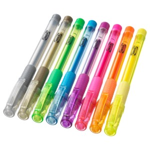 МОЛА Гелевая ручка, разные цвета разные цвета, 8шт