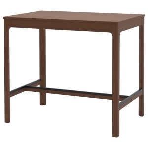 ЭКЕДАЛЕН Барный стол, коричневый