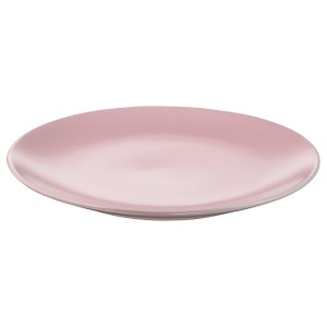 ДИНЕРА Тарелка десертная, светло-розовый