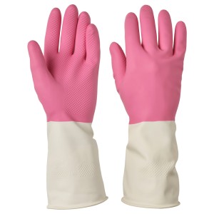 РИННИГ Хозяйственные перчатки, розовый