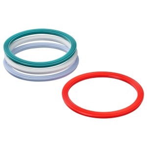 ИКЕА/365+ Уплотнительная прокладка, круглой формы, разные цвета разные цвета, 4шт
