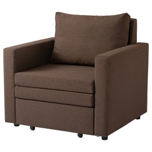 ВАТТВИКЕН Кресло-кровать, лерхага коричневый