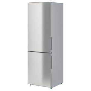 МЕДГОНГ Холодильник/ морозильник, ИКЕА 500 отдельно стоящий, нержавеющая сталь