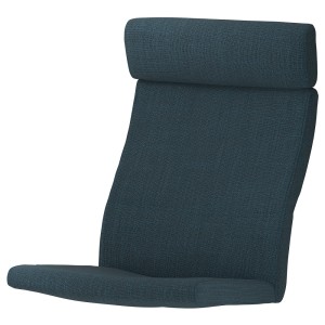 ПОЭНГ Подушка-сиденье на кресло, Хилларед темно-синий