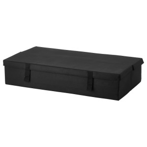 ЛИКСЕЛЕ Ящик для 2-мест дивана-кровати, черный