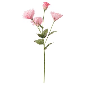 СМИККА Цветок искусственный, Лизиантус, розовый