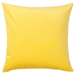 ВЕНЧЕ Чехол на подушку, ярко-желтый