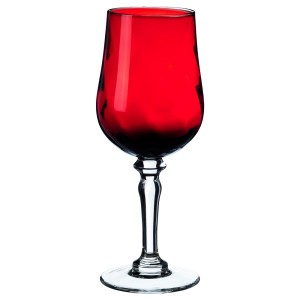 ВИНТЕР 2021 Бокал для вина, ручная работа прозрачное стекло, красный