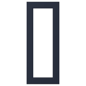 АКСТАД Стеклянная дверь, матовая поверхность синий